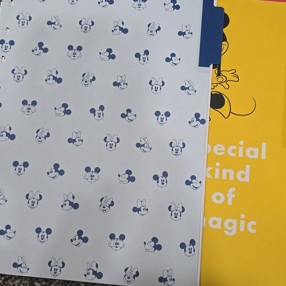 The Happy Planner Disney Mickey Mouse Planner Paper, Accessories & Extension Pck